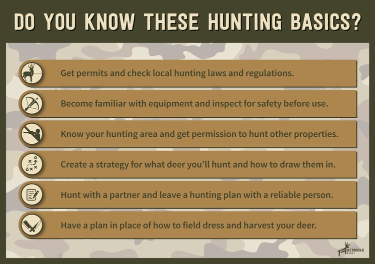 first time deer hunting tips