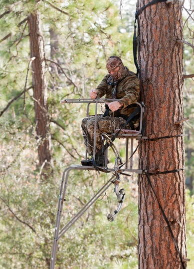 Weapon and tree stand safety is one of the things you should know before your hunt. Always use a safety harness for yourself and a haul line for your weapon when using a tree stand. 