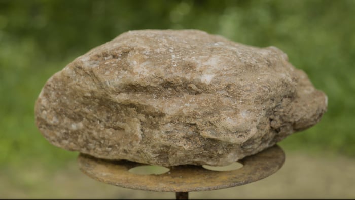 Trophy Rock on stand