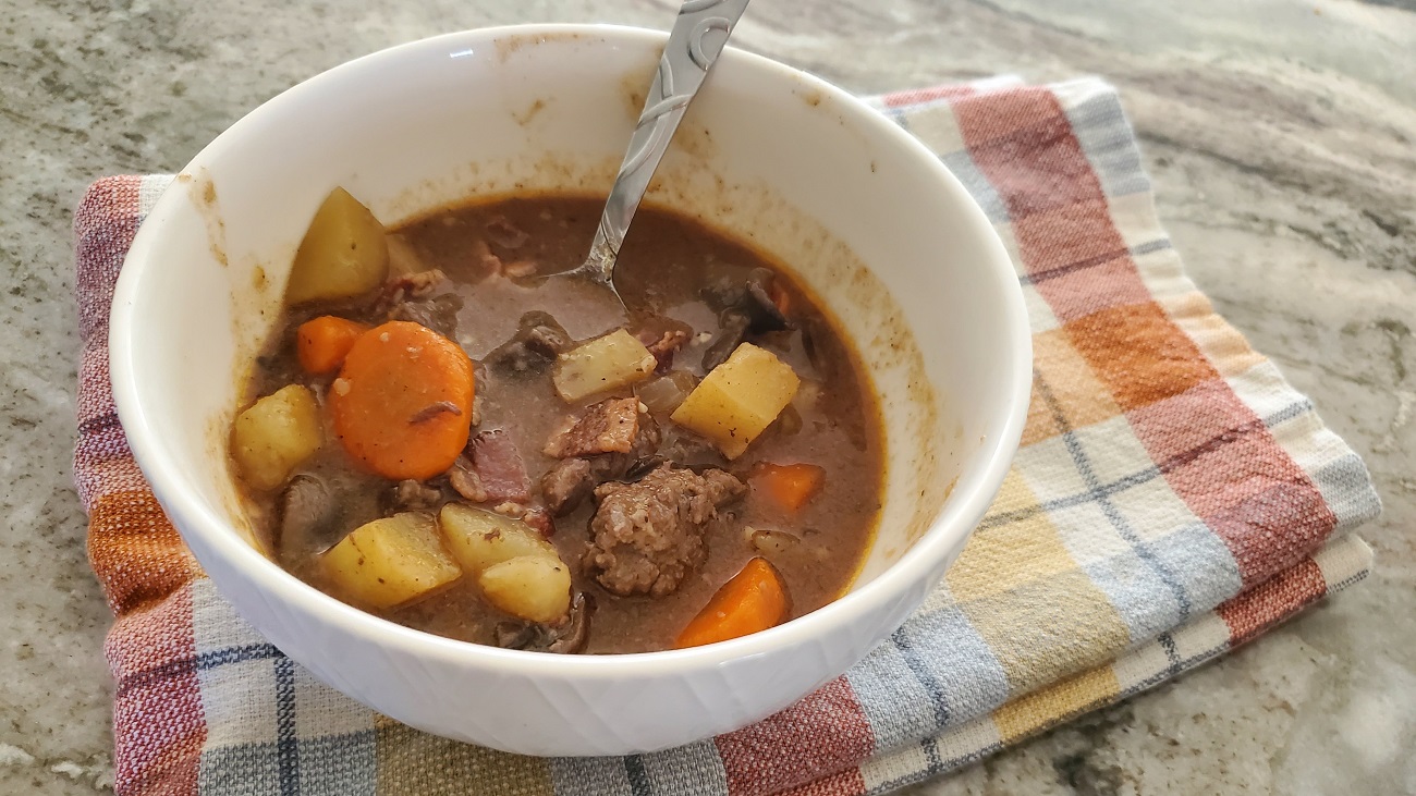 Savory Dutch Oven Venison Stew | Redmond Hunt Recipes